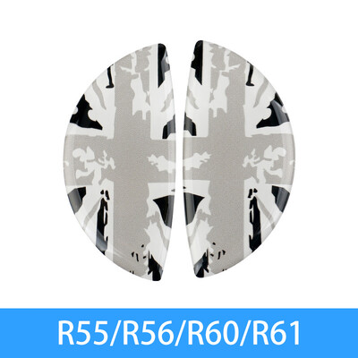 2 DB autóajtó csukló fogantyúk karcolásgátló 3D sztereó védőmatrica BMW MINI ONE Cooper S CLUBMAN R55 R56 R60 R61 matricákhoz