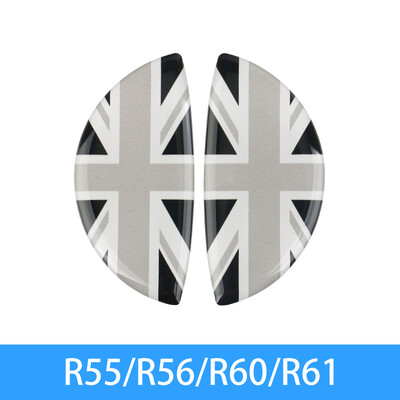 2 DB autóajtó csukló fogantyúk karcolásgátló 3D sztereó védőmatrica BMW MINI ONE Cooper S CLUBMAN R55 R56 R60 R61 matricákhoz