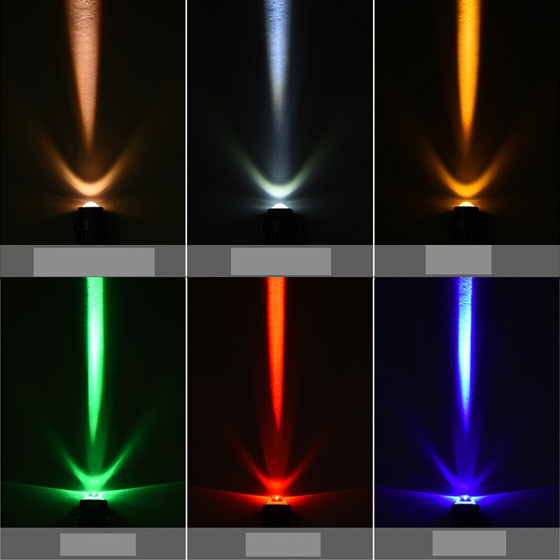 LED10W svjetlo s jednim snopom Reflektor za rimske stupove Vanjska pejzažna rasvjeta Daljinski reflektor Vanjska zidna projekcija Perilica za zid