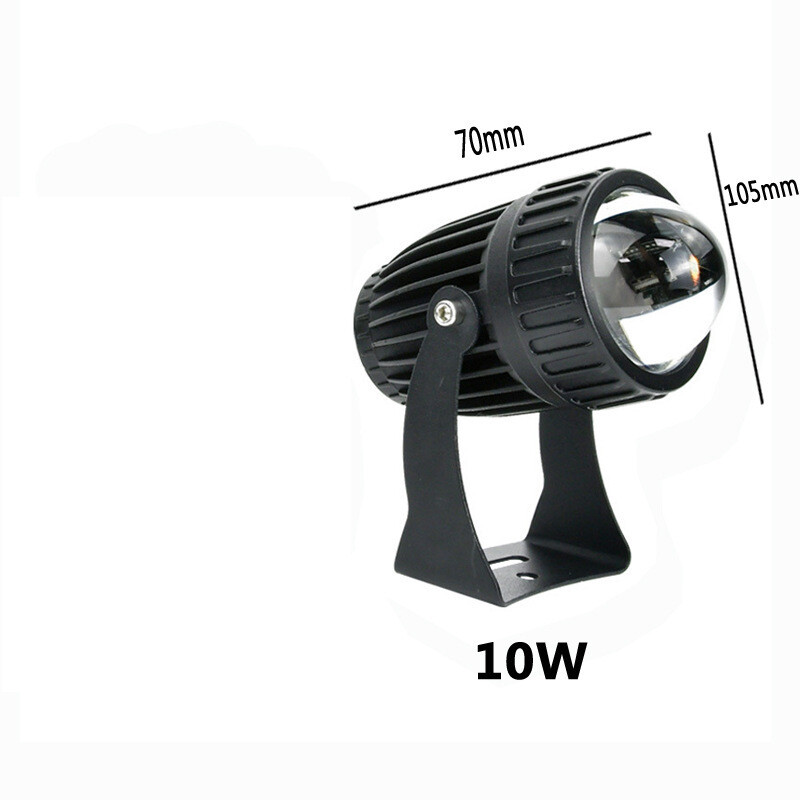 LED10W svjetlo s jednim snopom Reflektor za rimske stupove Vanjska pejzažna rasvjeta Daljinski reflektor Vanjska zidna projekcija Perilica za zid