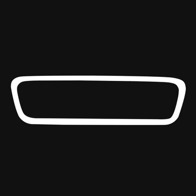 Πλαίσιο προστασίας καθρέφτη οπισθοπορείας σιλικόνης για Tesla Model 3 Αξεσουάρ κεντρικής κονσόλας YSX Εσωτερικό κάλυμμα οπισθοπορείας Λαστιχένια θήκη