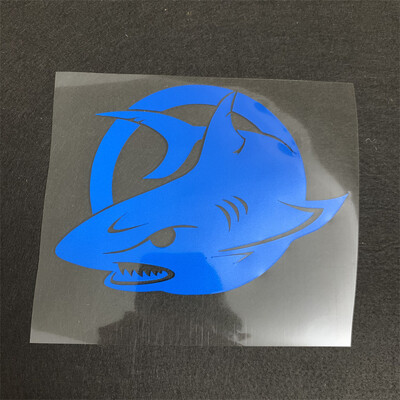 Autocolant pentru mașină SHARK Autocolant reflectorizant rezistent la apă Autocolante decorative pentru caroserie Protecție zgârieturi Motocicletă electrică modificată