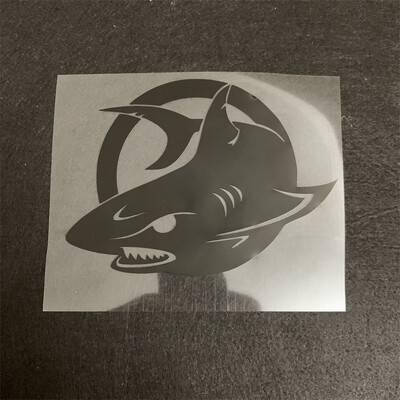Autocolant pentru mașină SHARK Autocolant reflectorizant rezistent la apă Autocolante decorative pentru caroserie Protecție zgârieturi Motocicletă electrică modificată
