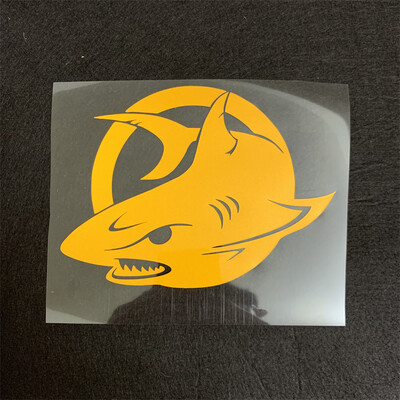 Autocolant pentru mașină SHARK Autocolant reflectorizant rezistent la apă Autocolante decorative pentru caroserie Protecție zgârieturi Motocicletă electrică modificată