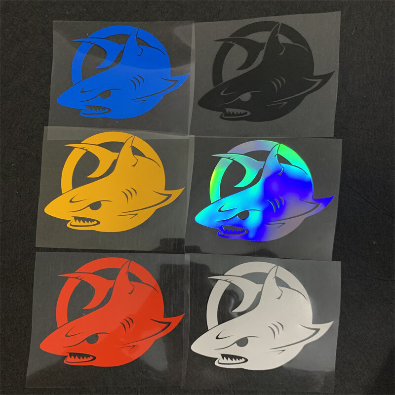 Autocolant pentru mașină SHARK Autocolant reflectorizant rezistent la apă Autocolante decorative pentru caroserie Protecție zgârieturi Motocicletă electrică modificată