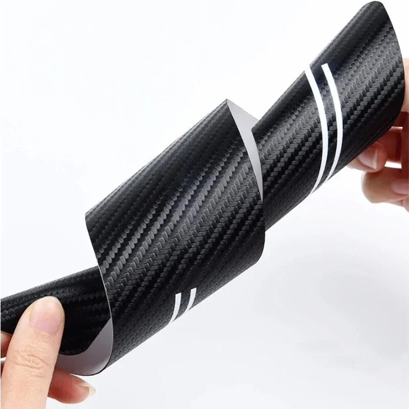 Autocolante din fibră de carbon pentru pragul ușii mașinii, bandă de protecție pentru Mitsubishi Ralliart 2024, prag auto, bandă murdară, anti zgârieturi