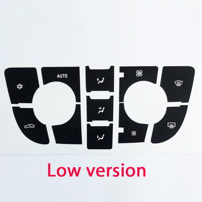 Autocolante pentru interior Buton A/C Panoul Clima Buton uzat Autocolante de reparare Buton decalcoli pentru comutator pentru Buick Excelle