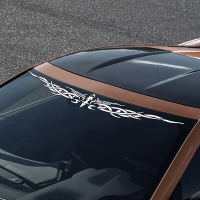 Ангелски крила Тотем Стикери за кола Линии на шевове Модни винилови аксесоари за екстериорен декор Големи размери Стикери за авто Водоустойчив