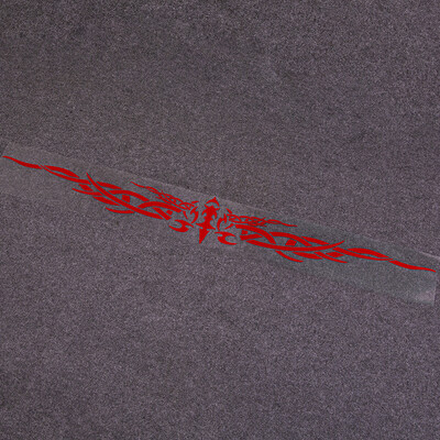 Ангелски крила Тотем Стикери за кола Линии на шевове Модни винилови аксесоари за екстериорен декор Големи размери Стикери за авто Водоустойчив