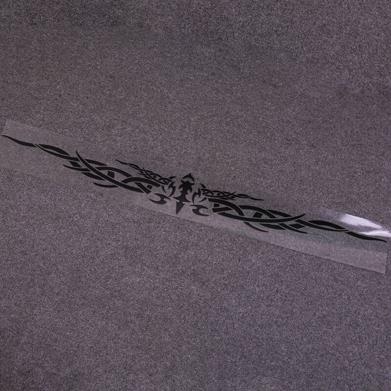 Ангелски крила Тотем Стикери за кола Линии на шевове Модни винилови аксесоари за екстериорен декор Големи размери Стикери за авто Водоустойчив