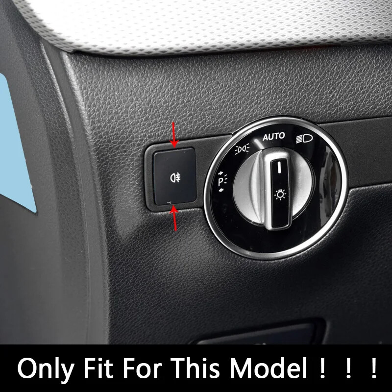 Couvercle de bouton de réglage de l'interrupteur de voiture, garniture pour Mercedes Benz Classe ABCE W176 W246 W204