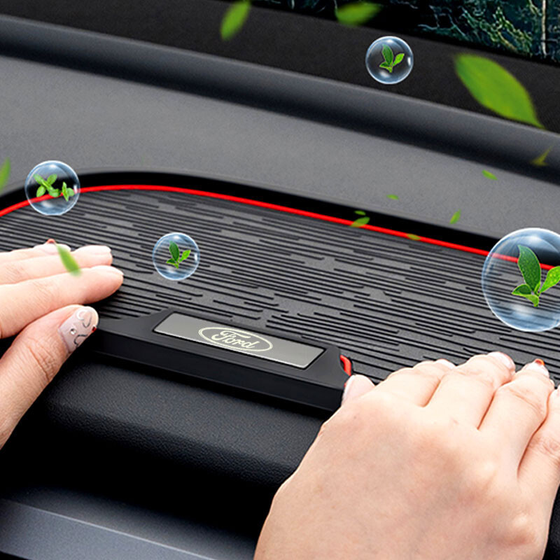 Covorașul anti-alunecare pentru tabloul de bord al mașinii Suport pentru ochelari de soare pentru telefon pentru Ford Mustang Kuga F-150 Raptor ST line Escape Flex Transit