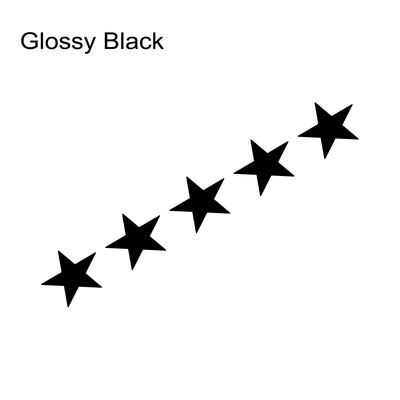 20x3cm Autocolante pentru mașină dorite 5 stele Film de vinil auto GTA Decalcomanii pentru bara de protecție auto ferestre motociclete laptop pereți Accesorii auto