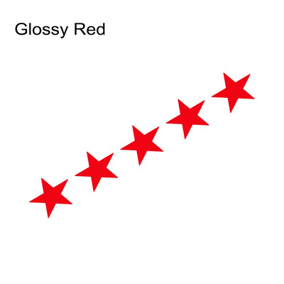 20x3cm Autocolante pentru mașină dorite 5 stele Film de vinil auto GTA Decalcomanii pentru bara de protecție auto ferestre motociclete laptop pereți Accesorii auto