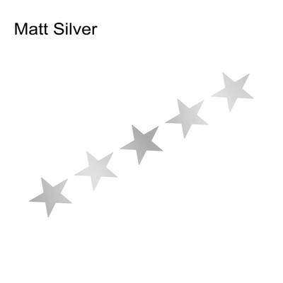 20x3cm Autocolante pentru mașină dorite 5 stele Film de vinil auto GTA Decalcomanii pentru bara de protecție auto ferestre motociclete laptop pereți Accesorii auto