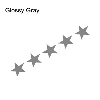 20x3cm Autocolante pentru mașină dorite 5 stele Film de vinil auto GTA Decalcomanii pentru bara de protecție auto ferestre motociclete laptop pereți Accesorii auto