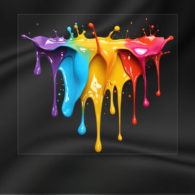 1 τμχ υγρό χρώμα Rainbow Αυτοκόλλητα αυτοκινήτου γρατσουνιές που καλύπτουν Χαλκομανίες βινυλίου Προφυλακτήρας παραθύρου Διακόσμηση αμαξώματος παρμπρίζ Αξεσουάρ αυτοκινήτου