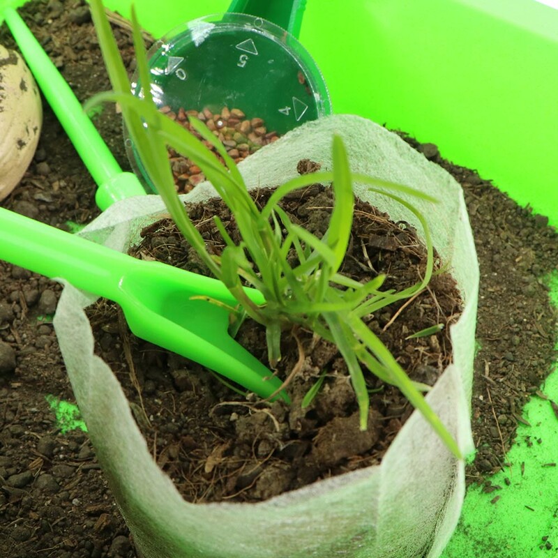 Mini vetőmag-adagoló kézi vetőmagszóró kézi vetőmag vetőgép 5 különböző beállítási kézi vetőgép 2 áttétellel