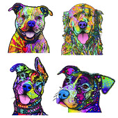 Samolepky na auto s motívom psa Pit Bull, vinylové nálepky na okná, nárazníky, notebooky, vodotesné doplnky do auta