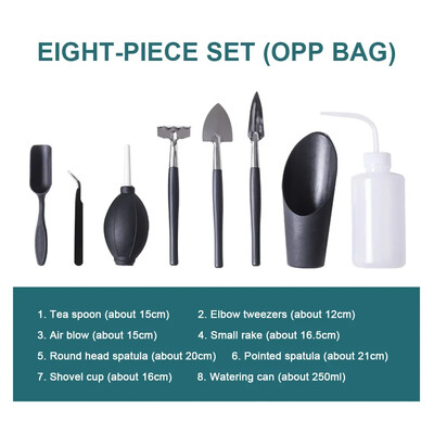 5/8/13 τεμ. Garden Planter Kit Succulent Plants Tools Mini Garden Hand Tools Set Indoor Bonsai Miniature Transplant Seedling Tools