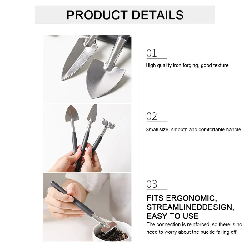 5/8/13 τεμ. Garden Planter Kit Succulent Plants Tools Mini Garden Hand Tools Set Indoor Bonsai Miniature Transplant Seedling Tools