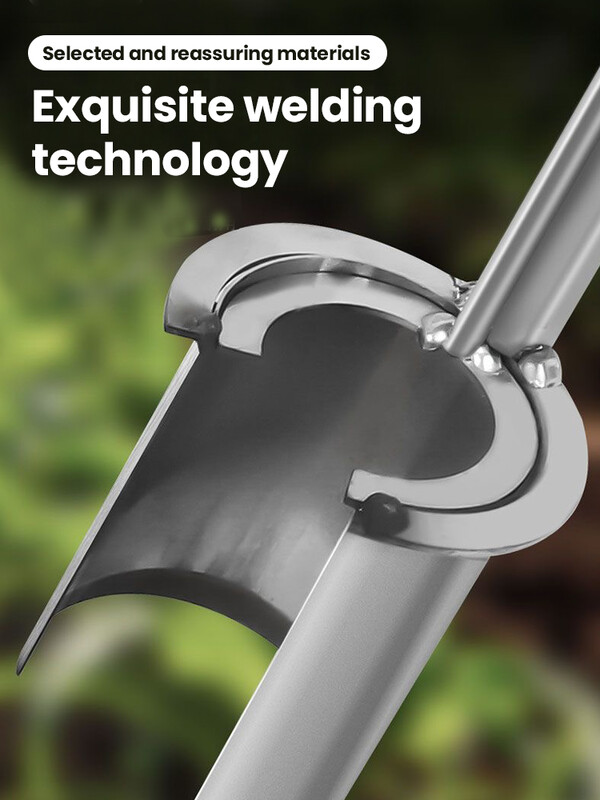 Sodo statinė persodinamoji skylė kasimo kastuvas sustorėjusių metalinių sodinukų sodinimo ir persodinimo įrankiai