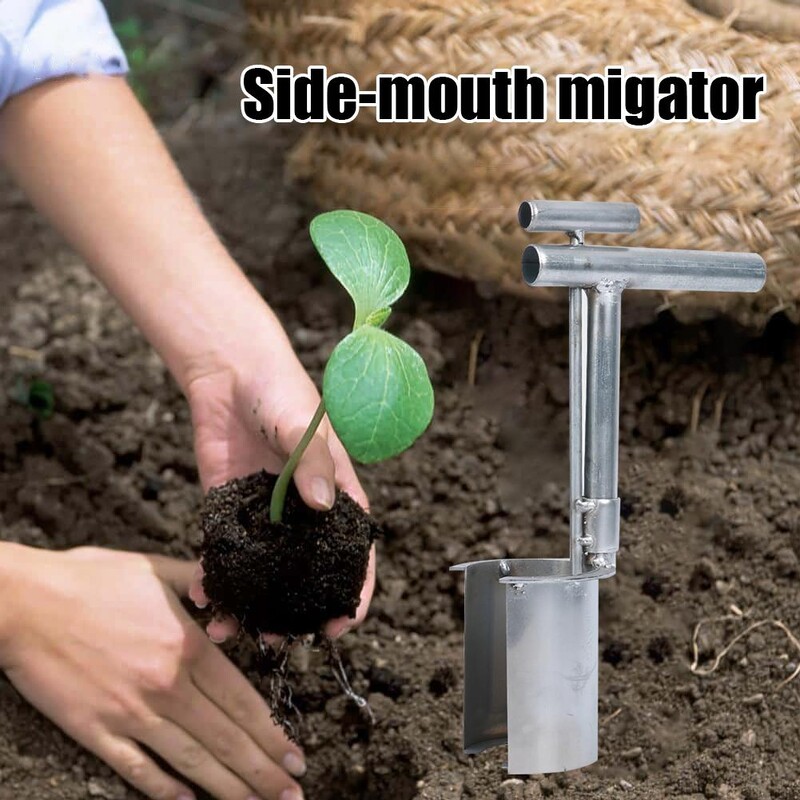 Növény és gyümölcsfa palánta átültető ültető eszköz Talajmintavevő Kézi kerti hordó transzplantátor Ásó kapák Palánták