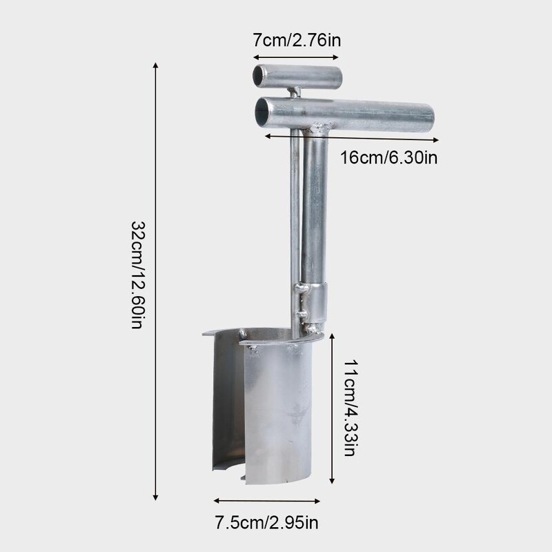 Növény és gyümölcsfa palánta átültető ültető eszköz Talajmintavevő Kézi kerti hordó transzplantátor Ásó kapák Palánták