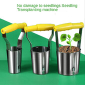 Sodininkystė Žemės ūkio sodinukų vamzdžių persodinimo mašina sodo rankinės sodinimo mašinos dalys gėlių persodinimo ištraukimo įrankis