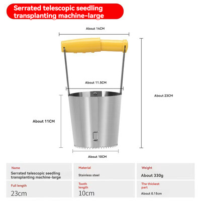 Sodininkystė Žemės ūkio sodinukų vamzdžių persodinimo mašina sodo rankinės sodinimo mašinos dalys gėlių persodinimo ištraukimo įrankis