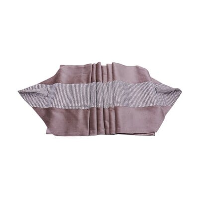 1 vnt. Šiuolaikinės mados stalo bėgiai Aukštos kokybės flaneliniai deimantiniai bėgikai, skirti vestuvių vakarėliui, banketui, nauji namų dekoravimo reikmenys