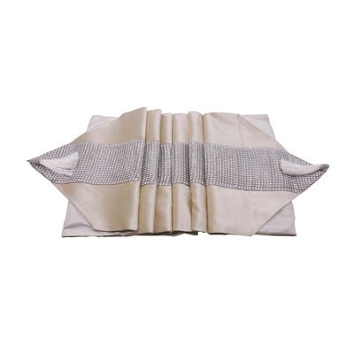 1 vnt. Šiuolaikinės mados stalo bėgiai Aukštos kokybės flaneliniai deimantiniai bėgikai, skirti vestuvių vakarėliui, banketui, nauji namų dekoravimo reikmenys