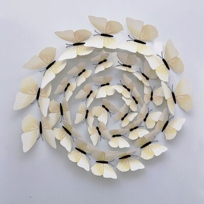 12 τμχ 3D αυτοκόλλητα τοίχου πεταλούδα Αυτοκόλλητη ταπετσαρία PVC Αυτοκόλλητη ταπετσαρία πολύχρωμη πεταλούδα Αυτοκόλλητο τοίχου Παράθυρο σαλονιού Διακοσμητικό σπιτιού