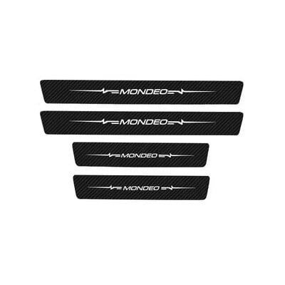 Styling mașină pentru insigna Mondeo Auto ușă portbagaj prag autocolante benzi de protecție prag bandă anti zgârieturi autocolante impermeabile