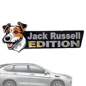 Σήμα σκύλου για αυτοκίνητα 3D Dog Edition Ακρυλικά σήματα αυτοκινήτου Αυτοκόλλητα Αυτοκόλλητα σήματα αυτοκινήτου Αυτοκόλλητα και αυτοκόλλητα Εξωτερική διακόσμηση για αυτοκίνητα