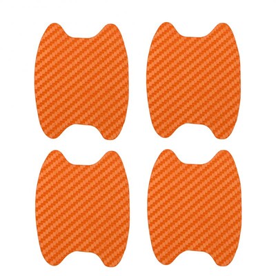 Új szénszálas autós ajtómatrica karcálló burkolat Automatikus fogantyúvédő fólia külső stílusos autótartozékok