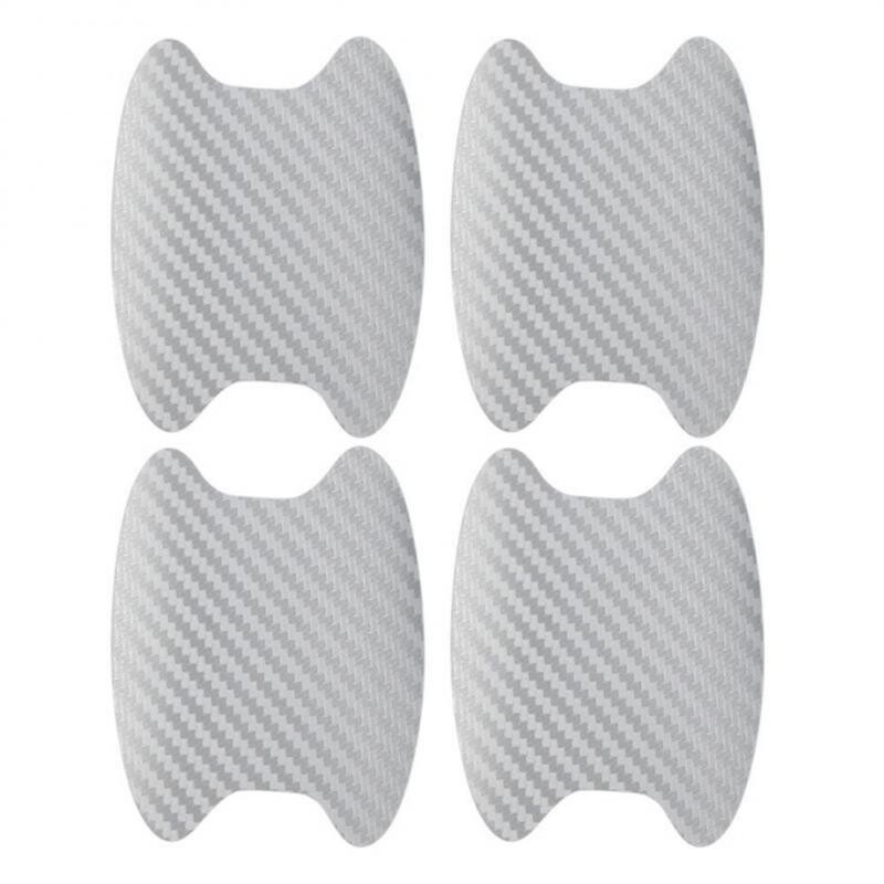 Új szénszálas autós ajtómatrica karcálló burkolat Automatikus fogantyúvédő fólia külső stílusos autótartozékok