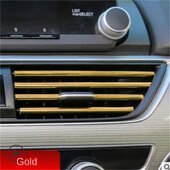 Έξοδος κλιματιστικού αυτοκινήτου Διακοσμητικές διακοσμητικές λωρίδες σε σχήμα U 20cm Γωνιακό προστατευτικό για στυλ αυτοκινήτου Αξεσουάρ αυτοκινήτου