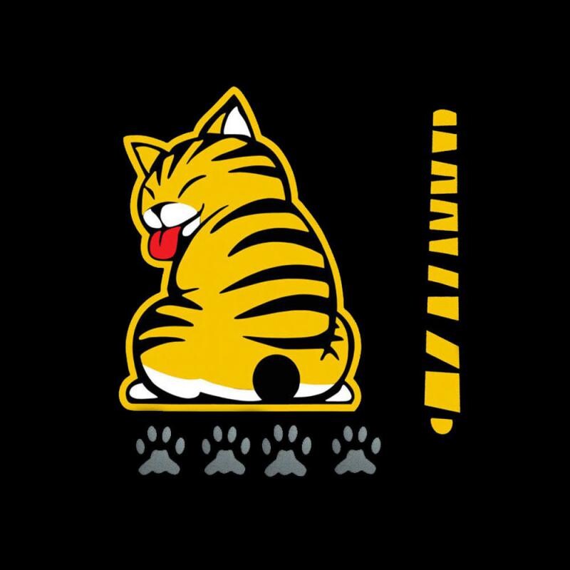 ΝΕΟ Αυτοκόλλητο με ανακλαστικό υαλοκαθαριστήρα πίσω παρμπρίζ αυτοκινήτου Κουνώντας την ουρά γάτας Αυτοκόλλητο Αυτοκόλλητο Διακόσμηση αυτοκινήτου Αξεσουάρ στυλ