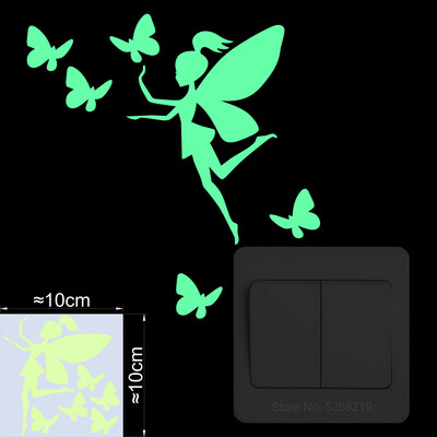 Διακόσμηση σπιτιού Αυτοκόλλητο τοίχου Glow in the Dark Αυτοκόλλητα Διακόπτης Παιδικό Δωμάτιο Διακόσμηση Παιδικού Υπνοδωματίου Φωτεινό Αυτοκόλλητο Καρτούν Αυτοκόλλητο