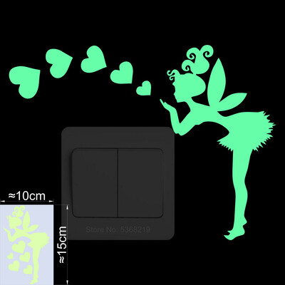 Διακόσμηση σπιτιού Αυτοκόλλητο τοίχου Glow in the Dark Αυτοκόλλητα Διακόπτης Παιδικό Δωμάτιο Διακόσμηση Παιδικού Υπνοδωματίου Φωτεινό Αυτοκόλλητο Καρτούν Αυτοκόλλητο