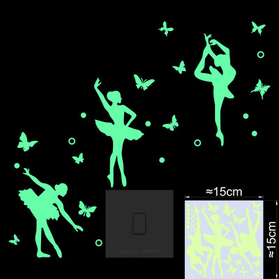 Διακόσμηση σπιτιού Αυτοκόλλητο τοίχου Glow in the Dark Αυτοκόλλητα Διακόπτης Παιδικό Δωμάτιο Διακόσμηση Παιδικού Υπνοδωματίου Φωτεινό Αυτοκόλλητο Καρτούν Αυτοκόλλητο