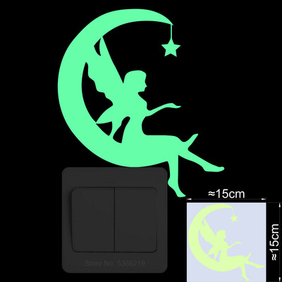 Διακόσμηση σπιτιού Αυτοκόλλητο τοίχου Glow in the Dark Αυτοκόλλητα Διακόπτης Παιδικό Δωμάτιο Διακόσμηση Παιδικού Υπνοδωματίου Φωτεινό Αυτοκόλλητο Καρτούν Αυτοκόλλητο