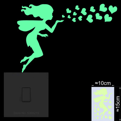 Διακόσμηση σπιτιού Αυτοκόλλητο τοίχου Glow in the Dark Αυτοκόλλητα Διακόπτης Παιδικό Δωμάτιο Διακόσμηση Παιδικού Υπνοδωματίου Φωτεινό Αυτοκόλλητο Καρτούν Αυτοκόλλητο