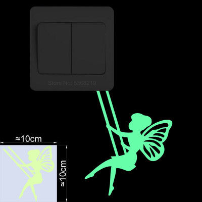 Διακόσμηση σπιτιού Αυτοκόλλητο τοίχου Glow in the Dark Αυτοκόλλητα Διακόπτης Παιδικό Δωμάτιο Διακόσμηση Παιδικού Υπνοδωματίου Φωτεινό Αυτοκόλλητο Καρτούν Αυτοκόλλητο