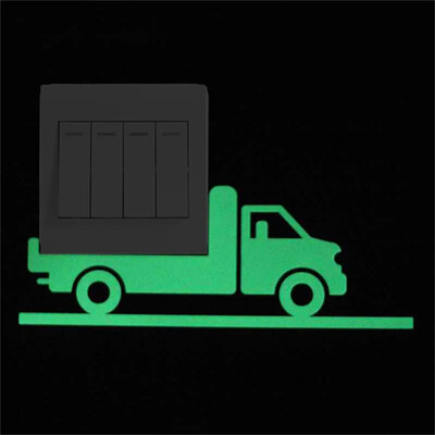 Csillagok matrica matrica matrica világít a sötétben világító dekoráció Rajzfilm Hold Tündér gyerekszoba Fénycső kapcsoló matrica lakberendezés