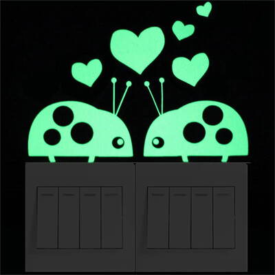 Csillagok matrica matrica matrica világít a sötétben világító dekoráció Rajzfilm Hold Tündér gyerekszoba Fénycső kapcsoló matrica lakberendezés