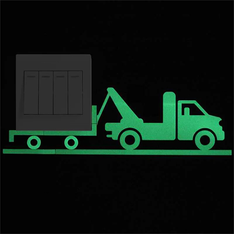 Csillagok matrica matrica matrica világít a sötétben világító dekoráció Rajzfilm Hold Tündér gyerekszoba Fénycső kapcsoló matrica lakberendezés