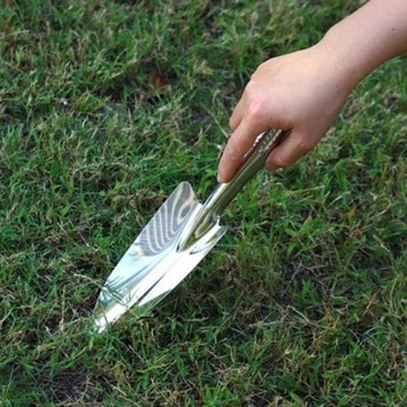 Ergonomiškas sodo kastuvas kiemui Universalus daugiafunkcis nerūdijančio plieno sodo antikorozinis sodinimas kiemui