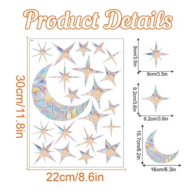 Rainbow Suncatcher Αυτοκόλλητα Παραθύρου PVC Cat Butterfly Prism Γυάλινο Αυτοκόλλητο Τοίχου Σπίτι Παιδική Διακόσμηση Υπνοδωματίου Αυτοκόλλητο Αυτοκόλλητο